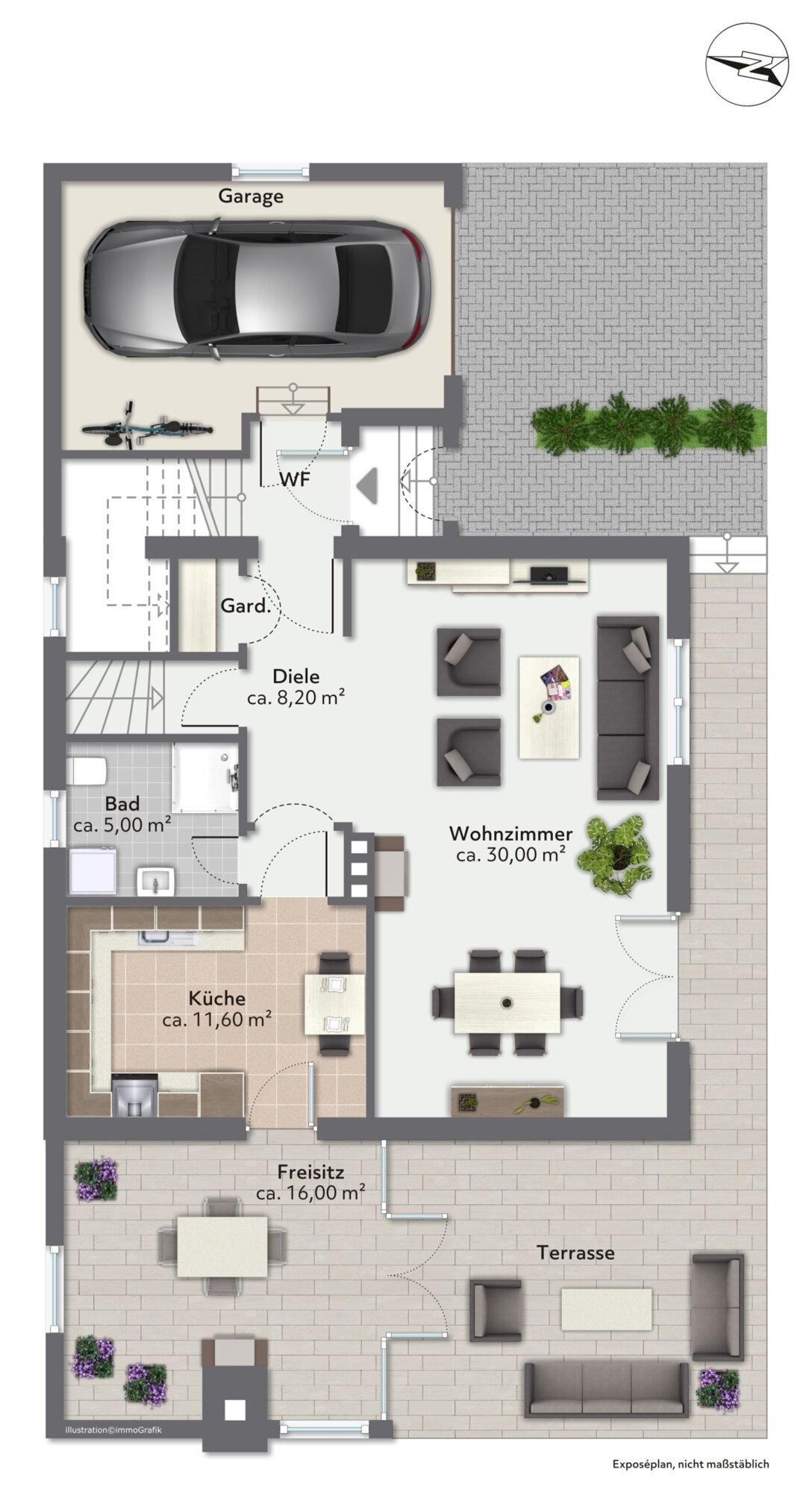 Einfamilienhaus zum Kauf 970.000 € 4 Zimmer 115 m²<br/>Wohnfläche 852 m²<br/>Grundstück Prien am Chiemsee 83209