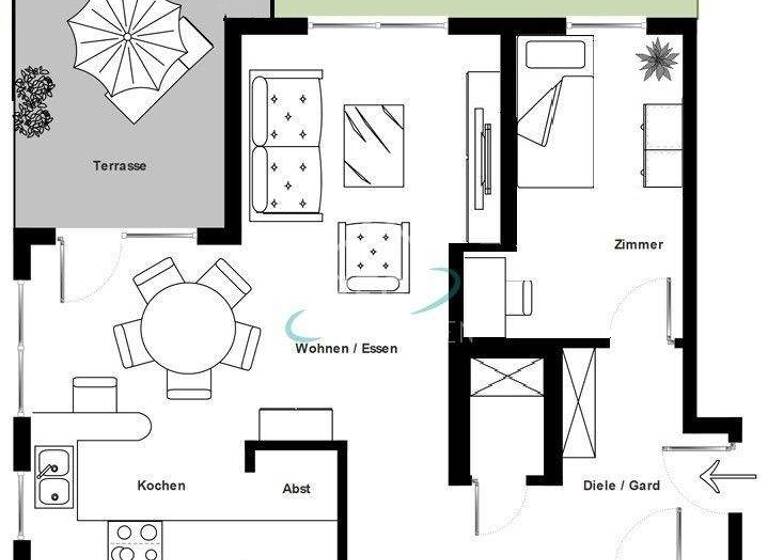 Wohnung zum Kauf 319.000 € 3 Zimmer 84,7 m² EG Oberrot 74420