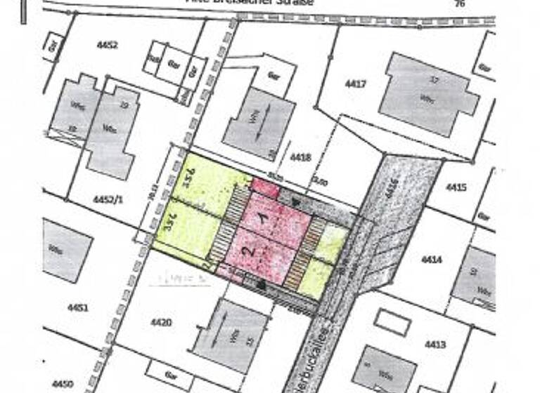 Mehrfamilienhaus zum Kauf 875.000 € 5 Zimmer 140 m²<br/>Wohnfläche 356 m²<br/>Grundstück ab sofort<br/>Verfügbarkeit Maierbuckallee 17 Tiengen Freiburg im Breisgau 79112
