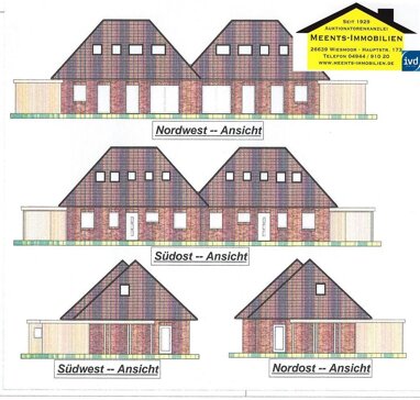 Doppelhaushälfte zum Kauf 345.000 € 5 Zimmer 100 m² 750 m² Grundstück Spetzerfehn Großefehn 26629