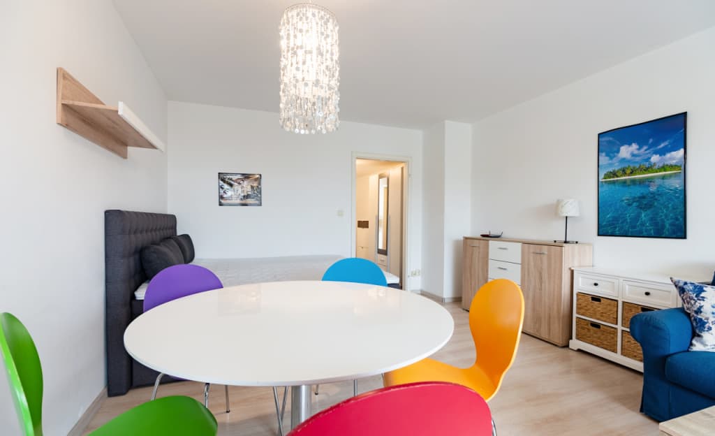 Wohnung zur Miete Wohnen auf Zeit 1.600 € 2 Zimmer 42 m²<br/>Wohnfläche 02.06.2025<br/>Verfügbarkeit Wolfratshauser Straße Solln München 81479