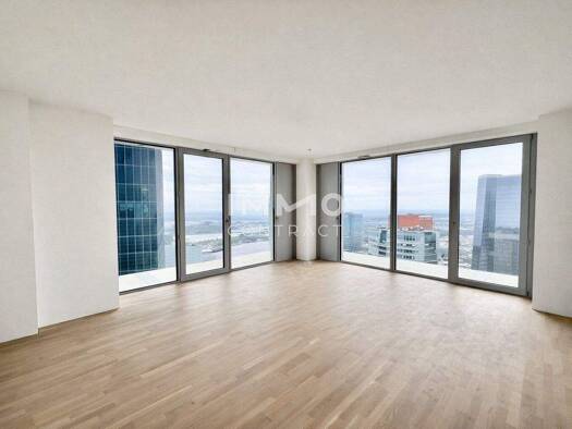 Wohnung zur Miete - Erstbezug 2.037 € 3 Zimmer 75,9 m² 33. Geschoss frei ab 01.11.2026 Wien 1220