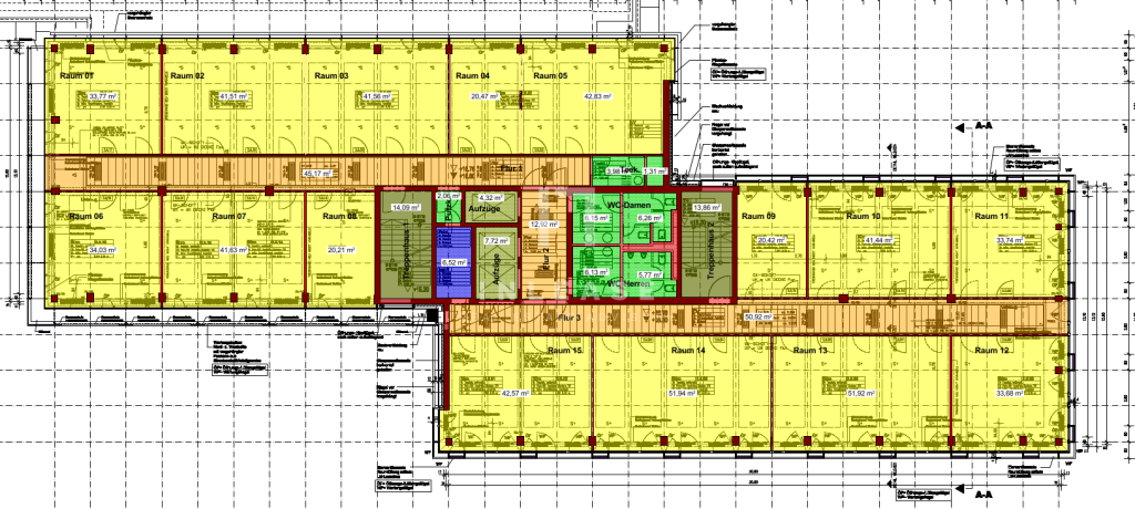 Bürofläche zur Miete provisionsfrei 9,50 € 1.730 m²<br/>Bürofläche ab 346 m²<br/>Teilbarkeit Wolfsfeld Wiesbaden 65191