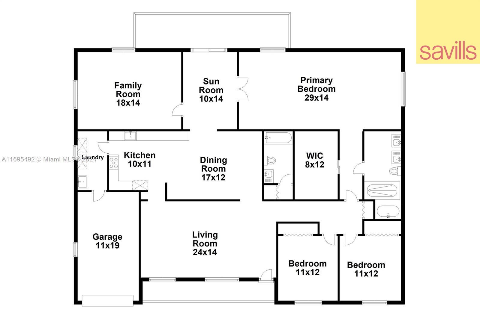 Einfamilienhaus zum Kauf 660.271 € 4 Zimmer 229,3 m²<br/>Wohnfläche 696,8 m²<br/>Grundstück Miami 33176