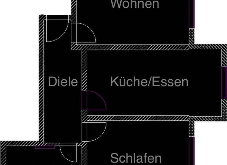 Wohnung zur Miete 850 € 2,5 Zimmer 70,5 m² 1. Geschoss Zollhausstr. 8a Staffort Stutensee 76297
