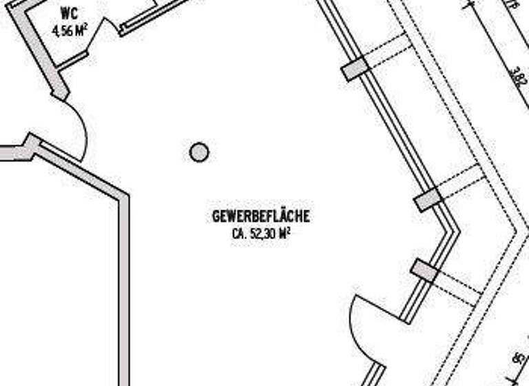 Bürofläche zur Miete 1.114 € 1 Zimmer 60,9 m² Bürofläche Charlottenburg Berlin 14057
