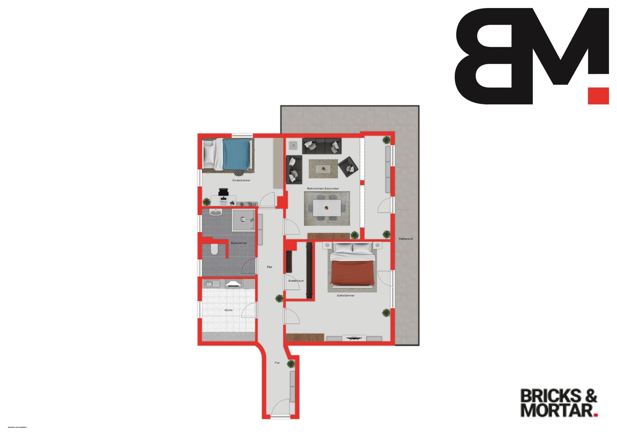 Wohnung zum Kauf 499.000 € 3 Zimmer 109,3 m²<br/>Wohnfläche EG<br/>Geschoss Bad Wörishofen Bad Wörishofen 86825