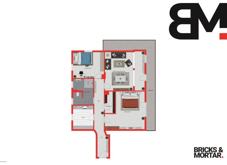 Wohnung zum Kauf 499.000 € 3 Zimmer 109,3 m²<br/>Wohnfläche EG<br/>Geschoss Bad Wörishofen Bad Wörishofen 86825