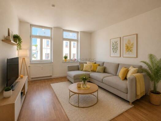 Wohnung zur Miete 340 € 2 Zimmer 66,3 m² 3. Geschoss Südstraße 8 b Limbach-Oberfrohna Limbach-Oberfrohna 09212