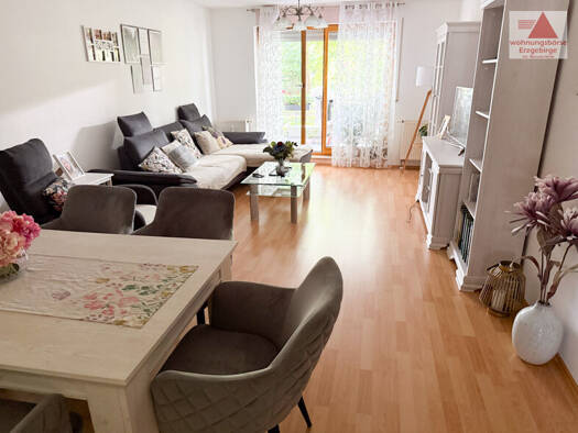 Wohnung zur Miete 486 € 3 Zimmer 81 m² 1. Geschoss frei ab 01.10.2025 Haldenstr. 6b Annaberg Annaberg-Buchholz 09456