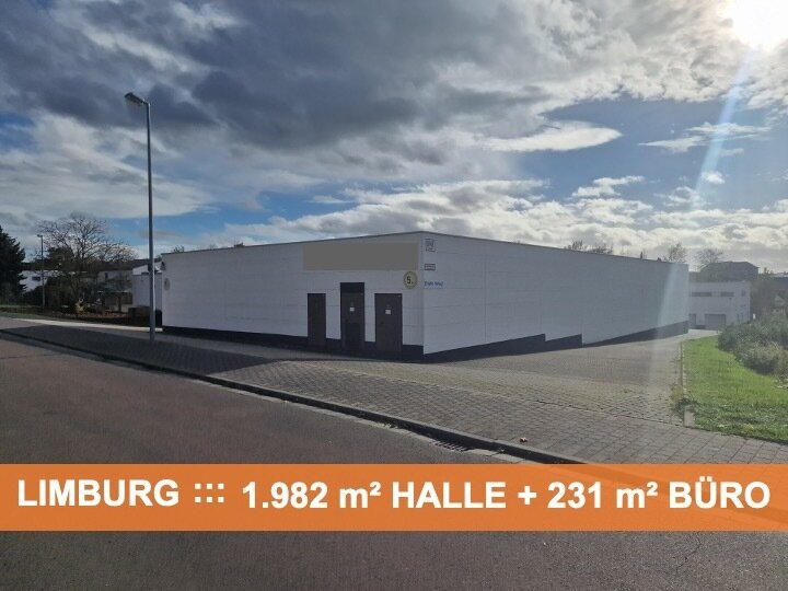 Produktionshalle zum Kauf 1.900.000 € 1.982 m²<br/>Lagerfläche Kernstadt Limburg an der Lahn 65549