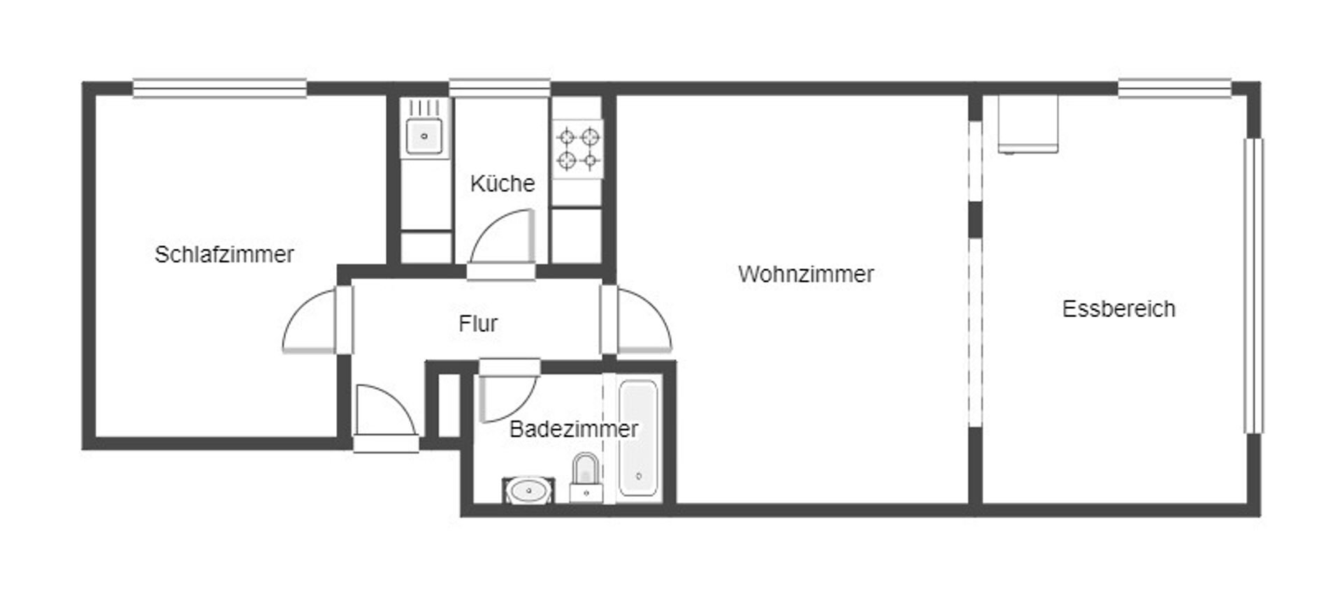 Immobilie zum Kauf als Kapitalanlage geeignet 274.500 € 2 Zimmer 64 m²<br/>Fläche Königsbrunn 86343