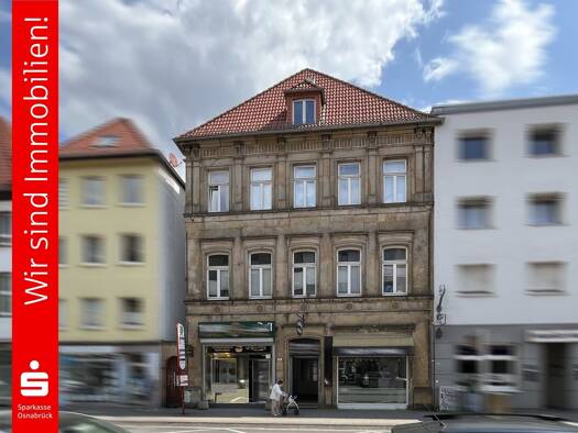 Mehrfamilienhaus zum Kauf 1.000.000 € 14 Zimmer 380,8 m² 352 m² Grundstück Innenstadt Osnabrück 49074