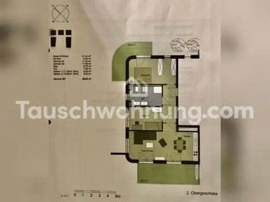 Wohnung zur Miete Tauschwohnung 1.200 € 3 Zimmer 89 m² 2. Geschoss Untertürkheim Stuttgart 70327