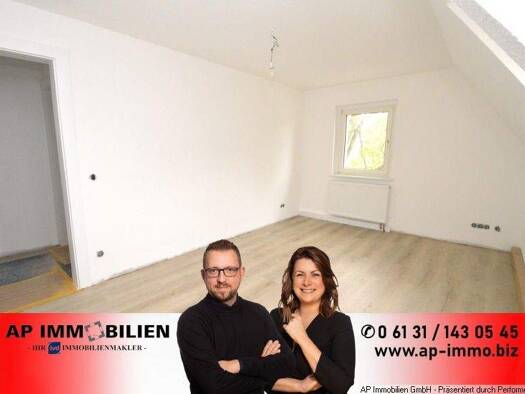 Wohnung zur Miete 735 € 2 Zimmer 36,7 m² 2. Geschoss Oberstadt Mainz 55131