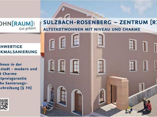 Wohnung zum Kauf 232.838 € 1 Zimmer 38,7 m² 3. Geschoss frei ab 30.06.2027 Sulzbach-Rosenberg 92237