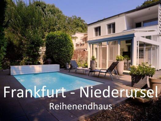 Reihenendhaus zum Kauf provisionsfrei 798.000 € 4,5 Zimmer 124 m² 387 m² Grundstück frei ab sofort Niederursel Frankfurt 60439