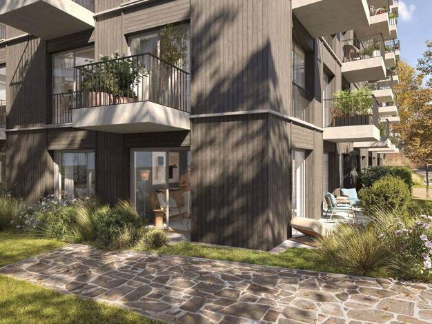 Wohnung zum Kauf - Erstbezug provisionsfrei 449.500 € 2,5 Zimmer 58,3 m² EG Thulestraße 48 / Ecke Neumannstraße 48 Pankow Berlin 13189