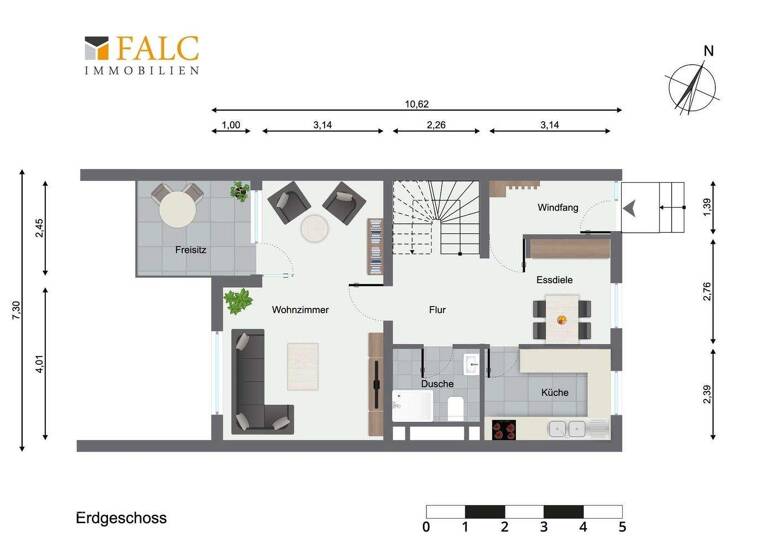 Reihenendhaus zum Kauf provisionsfrei 229.000 € 6 Zimmer 113,3 m² 352 m² Grundstück Elze 31008
