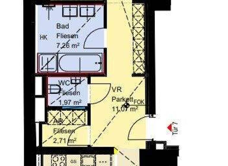 Wohnung zum Kauf - Erstbezug 699.000 € 3 Zimmer 88,6 m² 2. Geschoss Wien 1020
