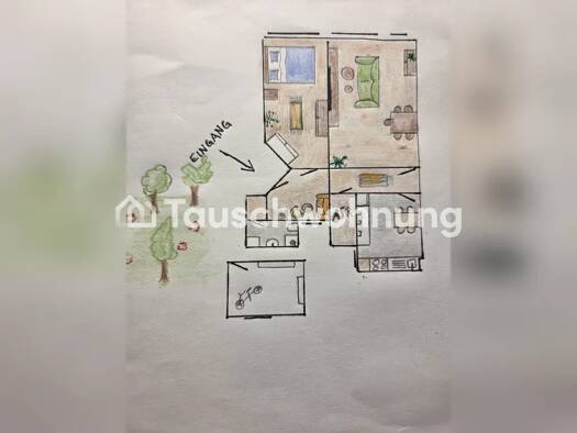 Wohnung zur Miete Tauschwohnung 864 € 2 Zimmer 69,7 m² Altona-Altstadt Altona 20359