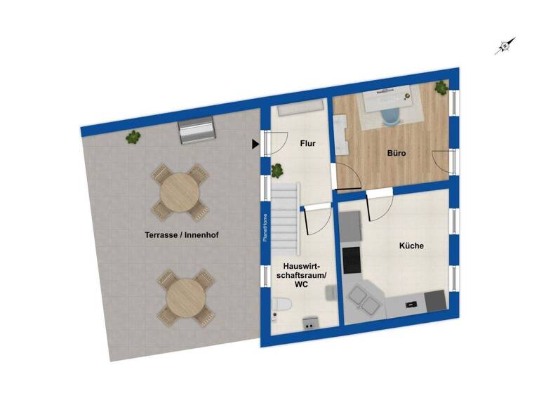 Einfamilienhaus zum Kauf 275.000 € 3 Zimmer 85 m² 114 m² Grundstück Rheinbreitbach 53619