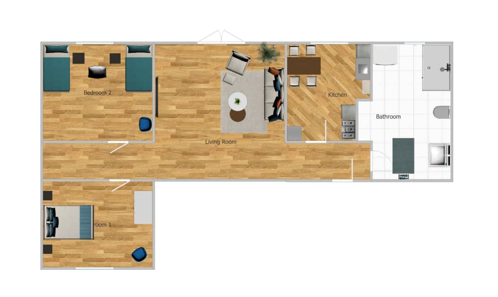 Wohnung zur Miete Wohnen auf Zeit 2.568 € 3 Zimmer 65 m²<br/>Wohnfläche ab sofort<br/>Verfügbarkeit Robert-Koch-Straße Holsterhausen Essen 45147