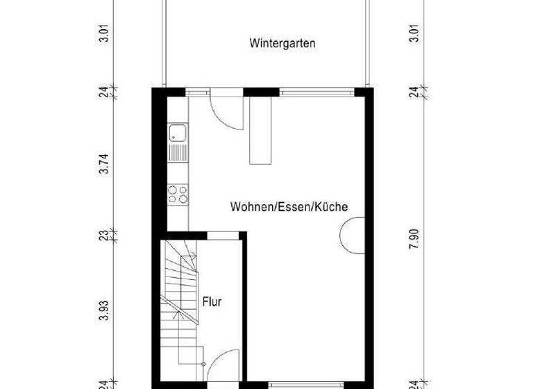 Mehrfamilienhaus zum Kauf 179.000 € 4 Zimmer 73,7 m² 170,5 m² Grundstück Oslebshausen Bremen 28239
