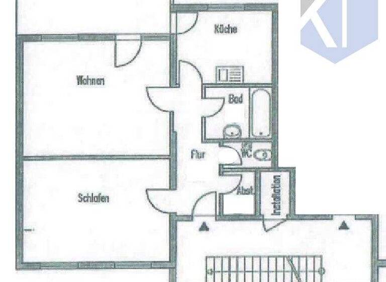 Wohnung zum Kauf 136.900 € 2 Zimmer 62,6 m² 2. Geschoss Geislingen Geislingen an der Steige 73312