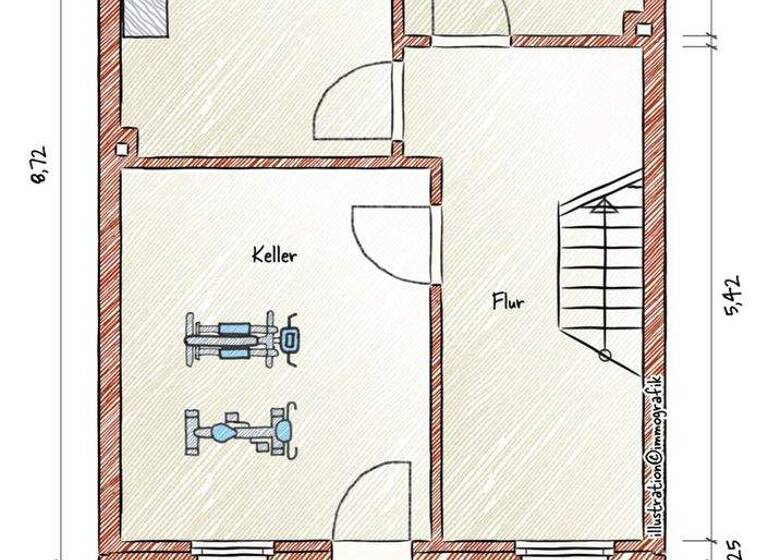 Reihenmittelhaus zum Kauf 189.000 € 4 Zimmer 78 m² 102 m² Grundstück frei ab 01.07.2026 Walle Bremen 28219