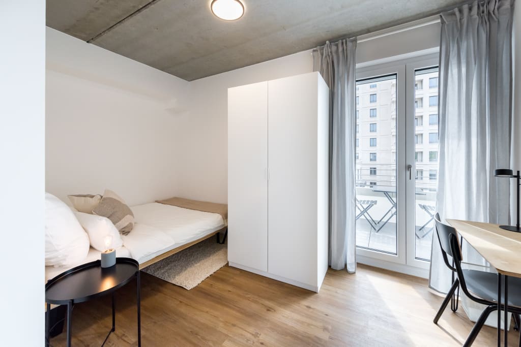 Wohnung zur Miete Wohnen auf Zeit 645 € 4 Zimmer 10,2 m²<br/>Wohnfläche 17.03.2025<br/>Verfügbarkeit Gref-Völsing-Straße 15 Ostend Frankfurt am Main 60314