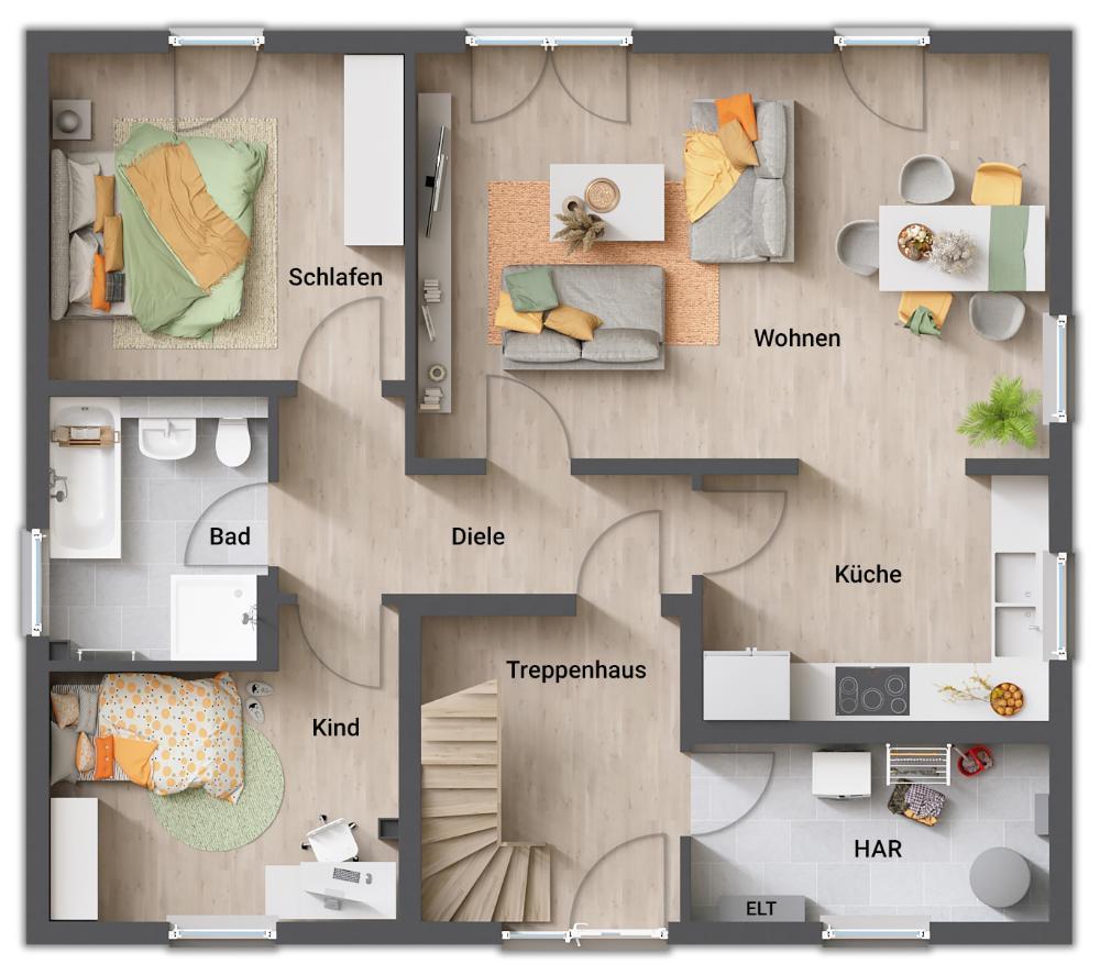 Einfamilienhaus zum Kauf 260.750 € 4 Zimmer 166 m²<br/>Wohnfläche 744 m²<br/>Grundstück Malsfeld Malsfeld 34323