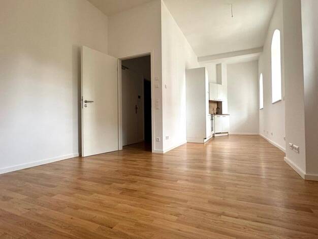 Wohnung zur Miete - Erstbezug 564 € 1 Zimmer 46,6 m² 1. Geschoss frei ab sofort Moritzkirchhof 2 Innenstadt Halle (Saale), Stadt 06108