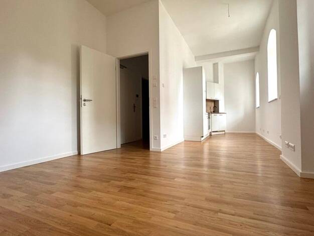 Wohnung zur Miete - Neubau 564 € 1 Zimmer 46,6 m² 1. Geschoss frei ab 01.07.2025 Moritzkirchhof 2 Altstadt Halle (Saale), Stadt 06108