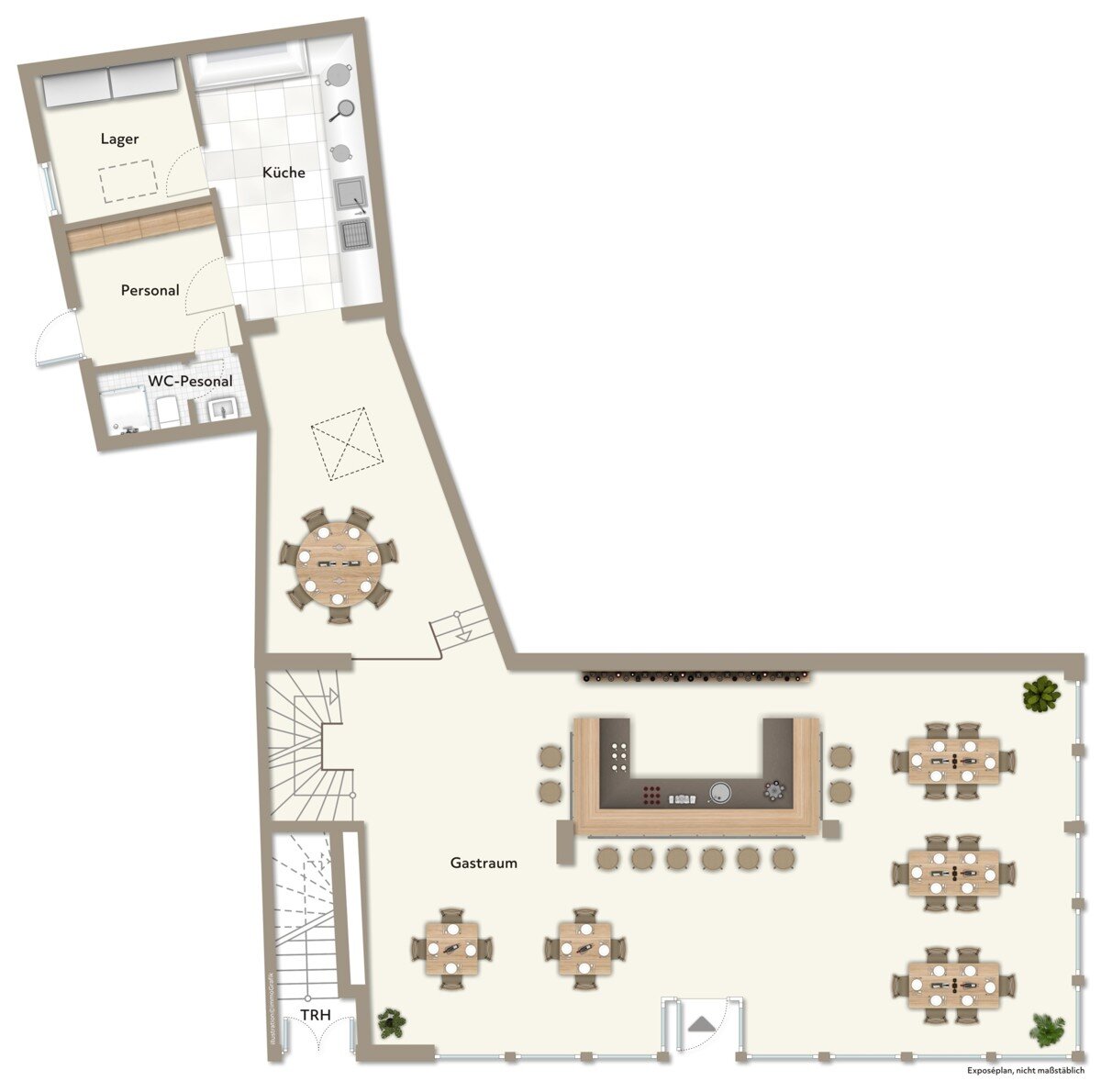 Gastronomie/Hotel zum Kauf 620.000 € 172 m²<br/>Grundstück Innenstadt Stade 21682