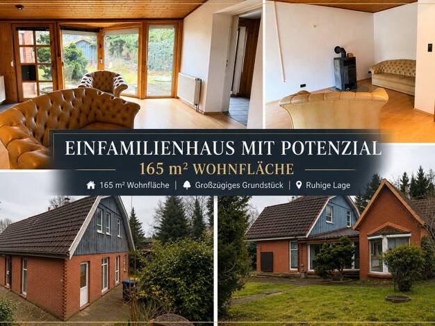 Einfamilienhaus zum Kauf provisionsfrei 275.000 € 7 Zimmer 165 m² 565 m² Grundstück Mulsum Kutenholz 27449