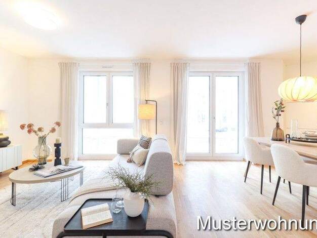 Wohnung zur Miete - Erstbezug 1.457 € 3 Zimmer 86,3 m² 1. Geschoss frei ab 01.02.2026 Mathilde-Maier-Straße 1 Gallus Frankfurt-Gallus 60326