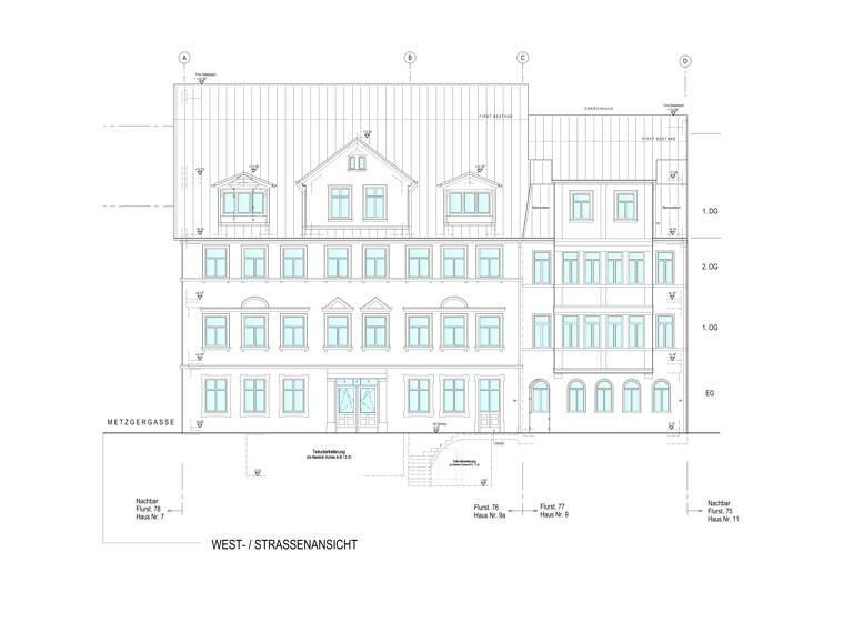Wohnung zum Kauf 4 Zimmer 118,9 m² 1. Geschoss frei ab sofort Metzgergasse 9 Coburg 96450