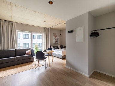 Wohnung zur Miete Wohnen auf Zeit 3.572 € 1 Zimmer 22 m² frei ab 24.11.2024 Stresemannstraße Stadtmitte Düsseldorf 40210