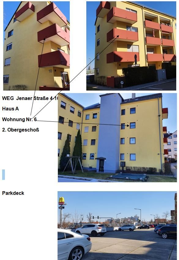 Wohnung zum Kauf provisionsfrei als Kapitalanlage geeignet 240.000 € 3 Zimmer 72,6 m²<br/>Wohnfläche Jenaer Straße 10 Altenberg Oberasbach 90522