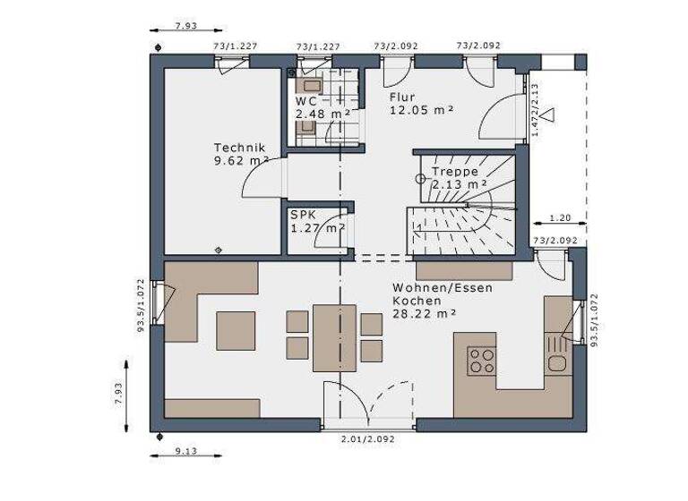Einfamilienhaus zum Kauf provisionsfrei 357.121 € 4 Zimmer 107,1 m² 633 m² Grundstück Eisenbach (Hochschwarzwald) 79871