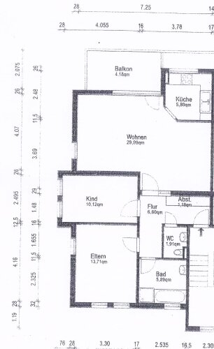 Wohnung zur Miete 960 € 3 Zimmer 80 m²<br/>Wohnfläche 1.<br/>Geschoss 15.01.2025<br/>Verfügbarkeit Hünerfeldstraße 8 Holzhausen Leipzig 04288