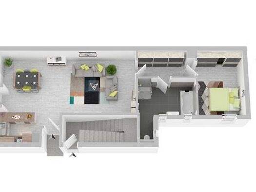 Wohnung zum Kauf 329.000 € 2 Zimmer 72 m² Neckarau Mannheim 68199