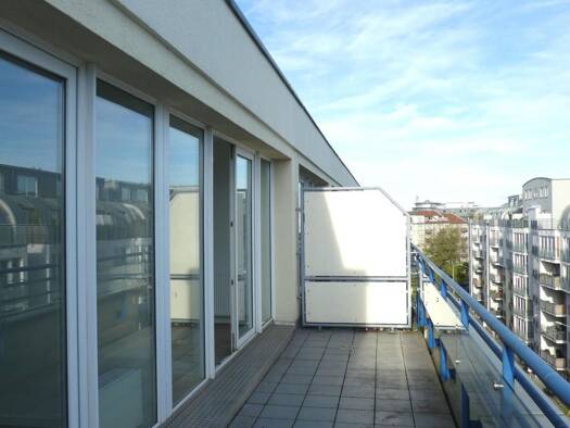 Penthouse zur Miete 835 € 3 Zimmer 82 m² 6. Geschoss frei ab 01.06.2026 Lutherstraße 18 Neustadt-Neuschönefeld Leipzig 04315