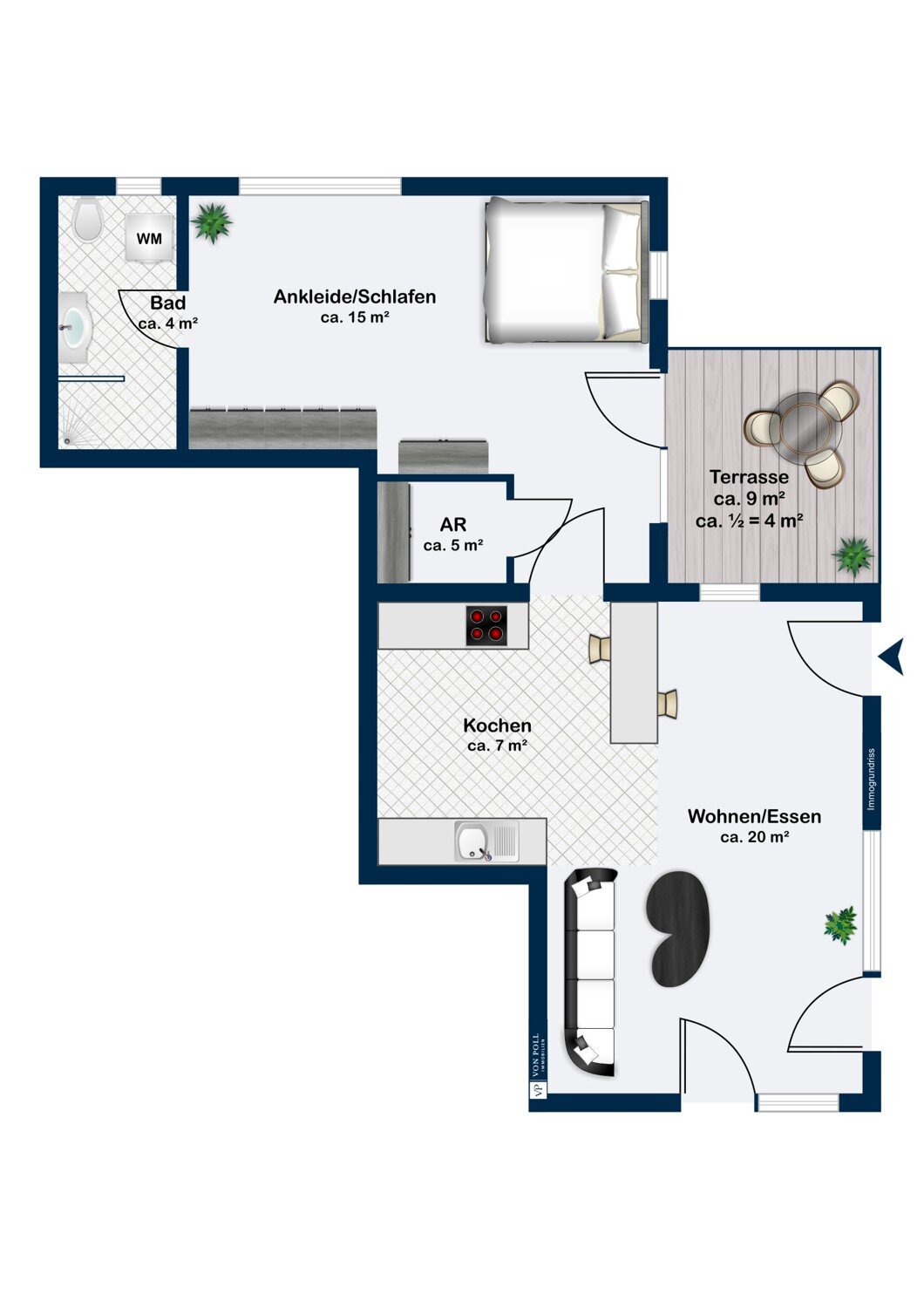 Studio zur Miete 866 € 2 Zimmer 55,5 m²<br/>Wohnfläche Idstein Idstein 65510