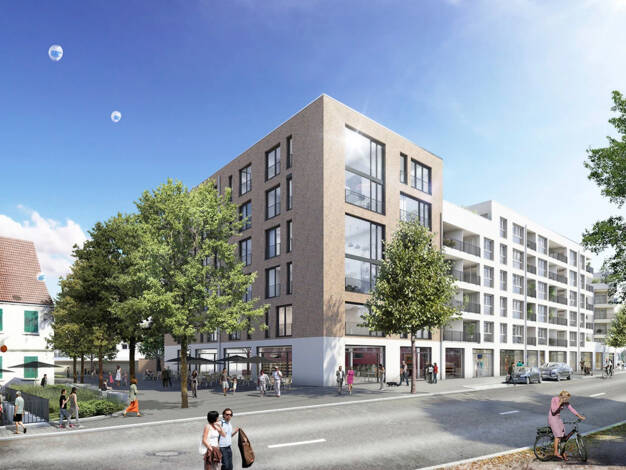 Bürofläche zur Miete - Erstbezug provisionsfrei 285 m² Bürofläche teilbar von 131 m² bis 566 m² Heinkelstraße 1-3 Schorndorf Schorndorf 73614