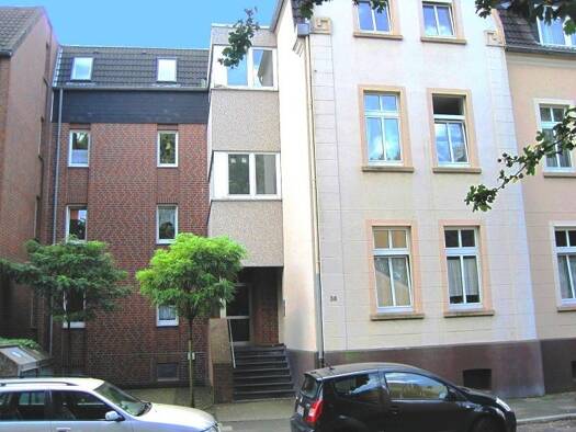 Wohnung zur Miete nur mit Wohnberechtigungsschein 358 € 2 Zimmer 63,5 m² 1. Geschoss frei ab 15.09.2026 Lippestraße 38 Süd Recklinghausen 45663