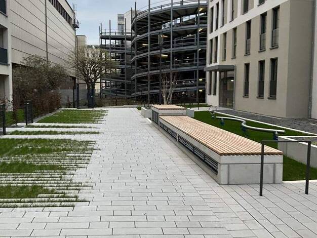 Wohnung zur Miete - Erstbezug 1.429 € 4 Zimmer 113,8 m² EG Bert-Brecht-Straße 39 Südviertel Essen 45128