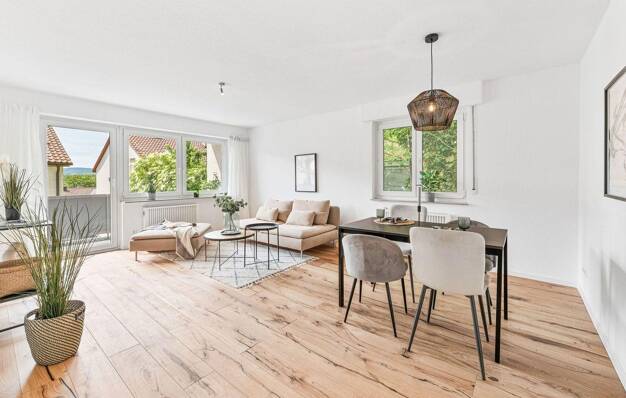 Wohnung zum Kauf provisionsfrei 299.900 € 3 Zimmer 71,6 m² EG Waiblingen - Kernstadt Waiblingen 71334