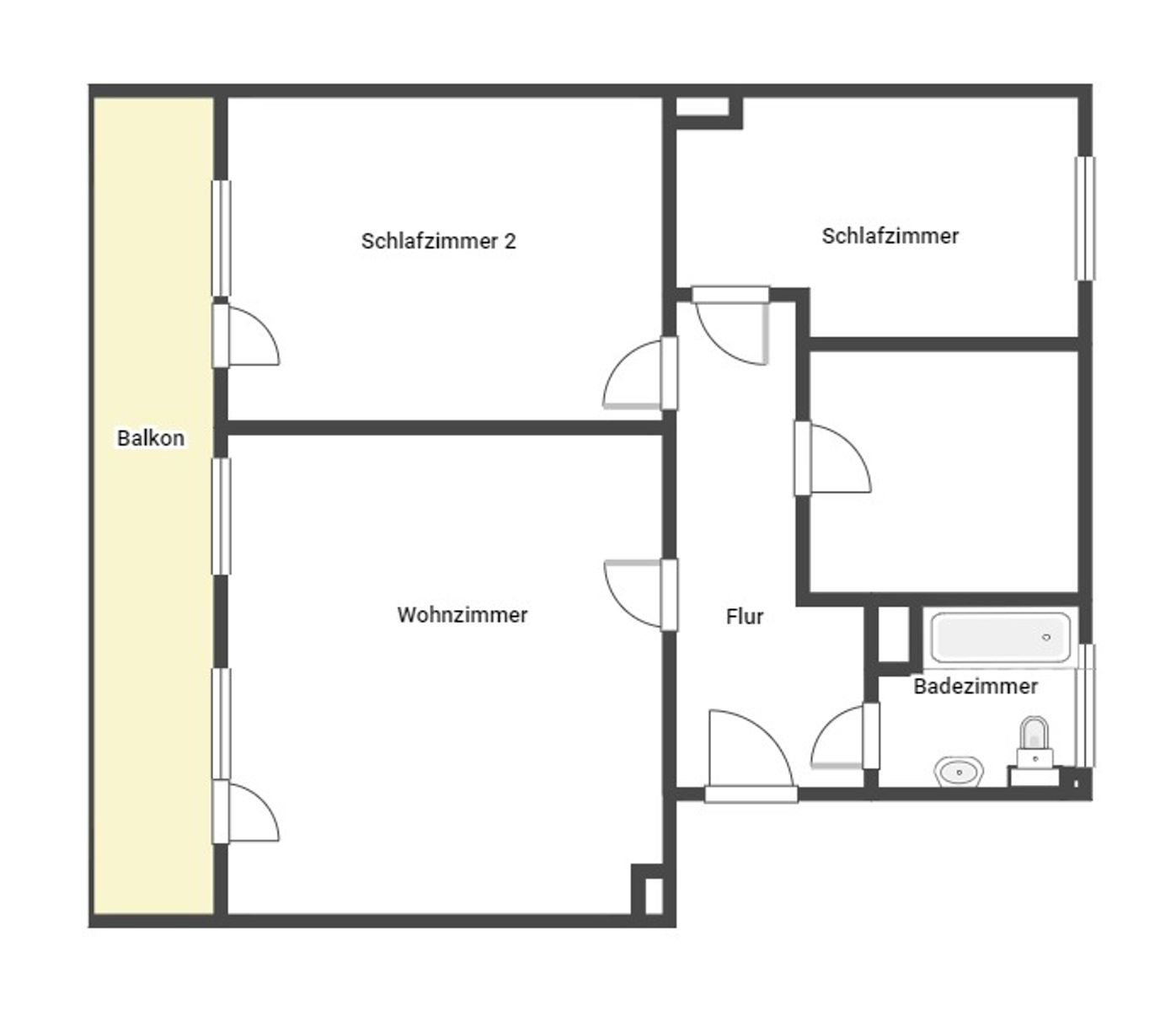 Studio zum Kauf 115.000 € 3 Zimmer 76,3 m²<br/>Wohnfläche 1.<br/>Geschoss West Hameln 31787